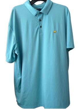 Jack Nicklaus Performance Polo with Yellow Embroidered Logo XL